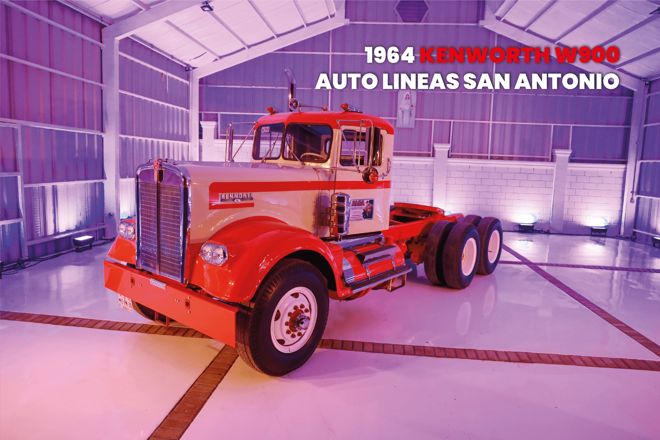 1964 KENWORTH W900 AUTO LINEAS SAN ANTONIO