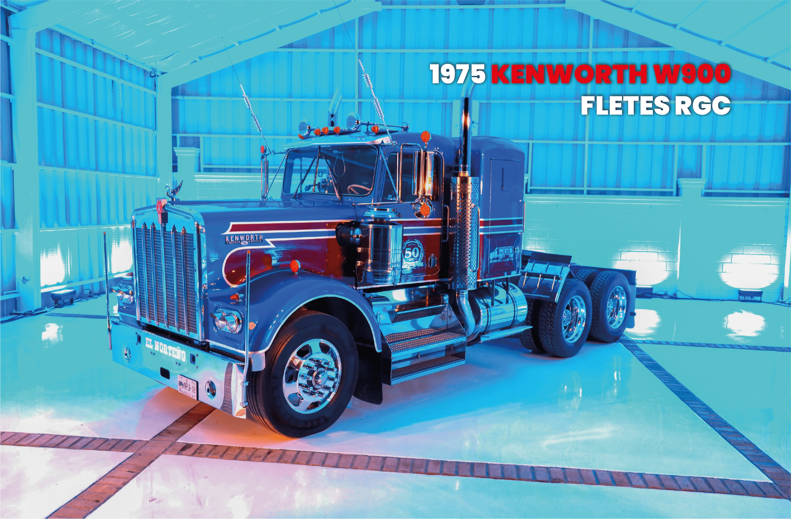 1975 KENWORTH W900 FLETES RGC