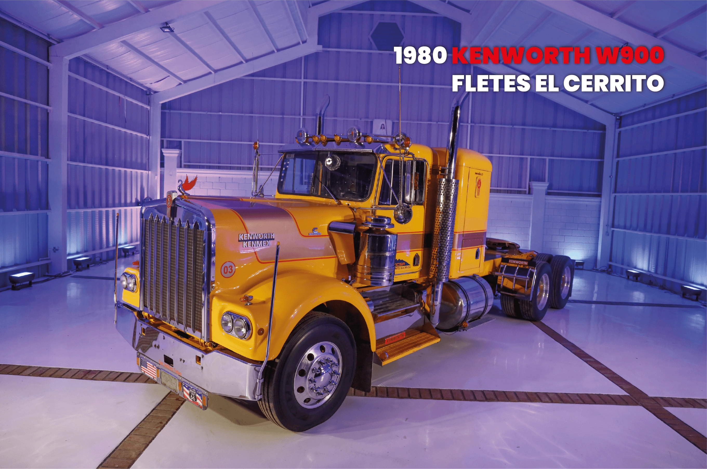 1980 KENWORTH W900 FLETES CERRITO