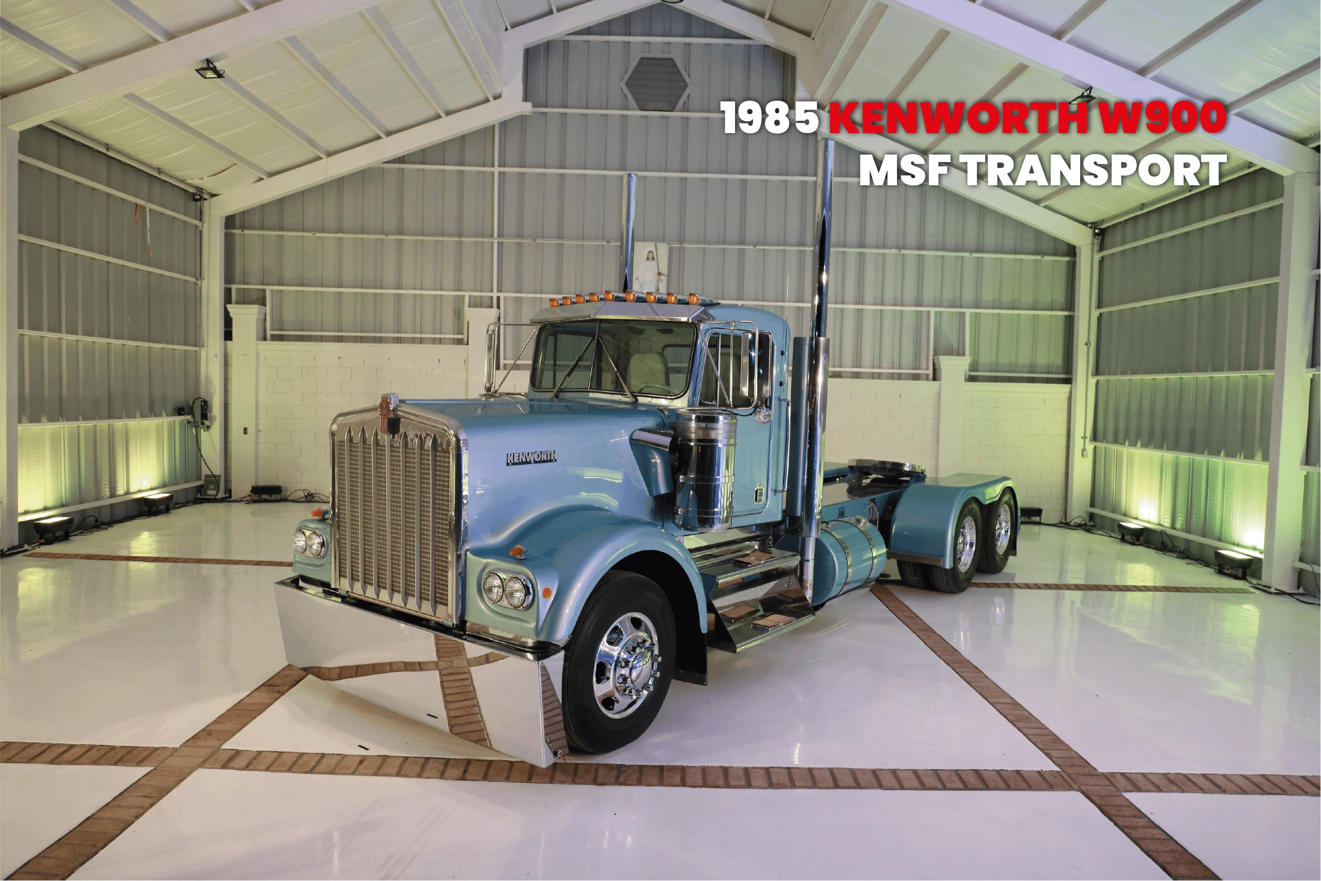 1985 KENWORTH W900 MSF TRANSPORT