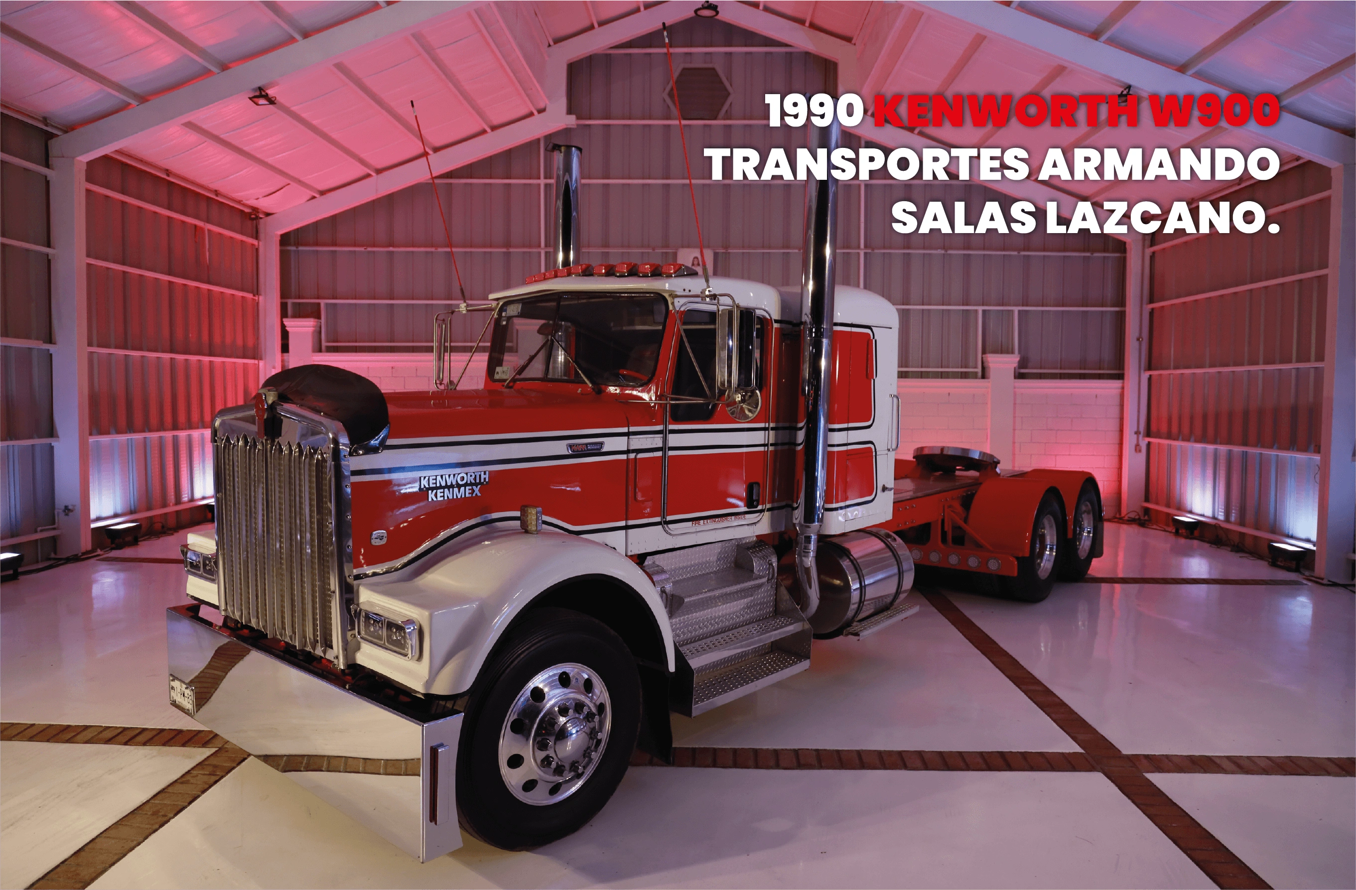1990 KENWORTH W900 TRANSPORTES ARMANDO SALAS LAZCANO
