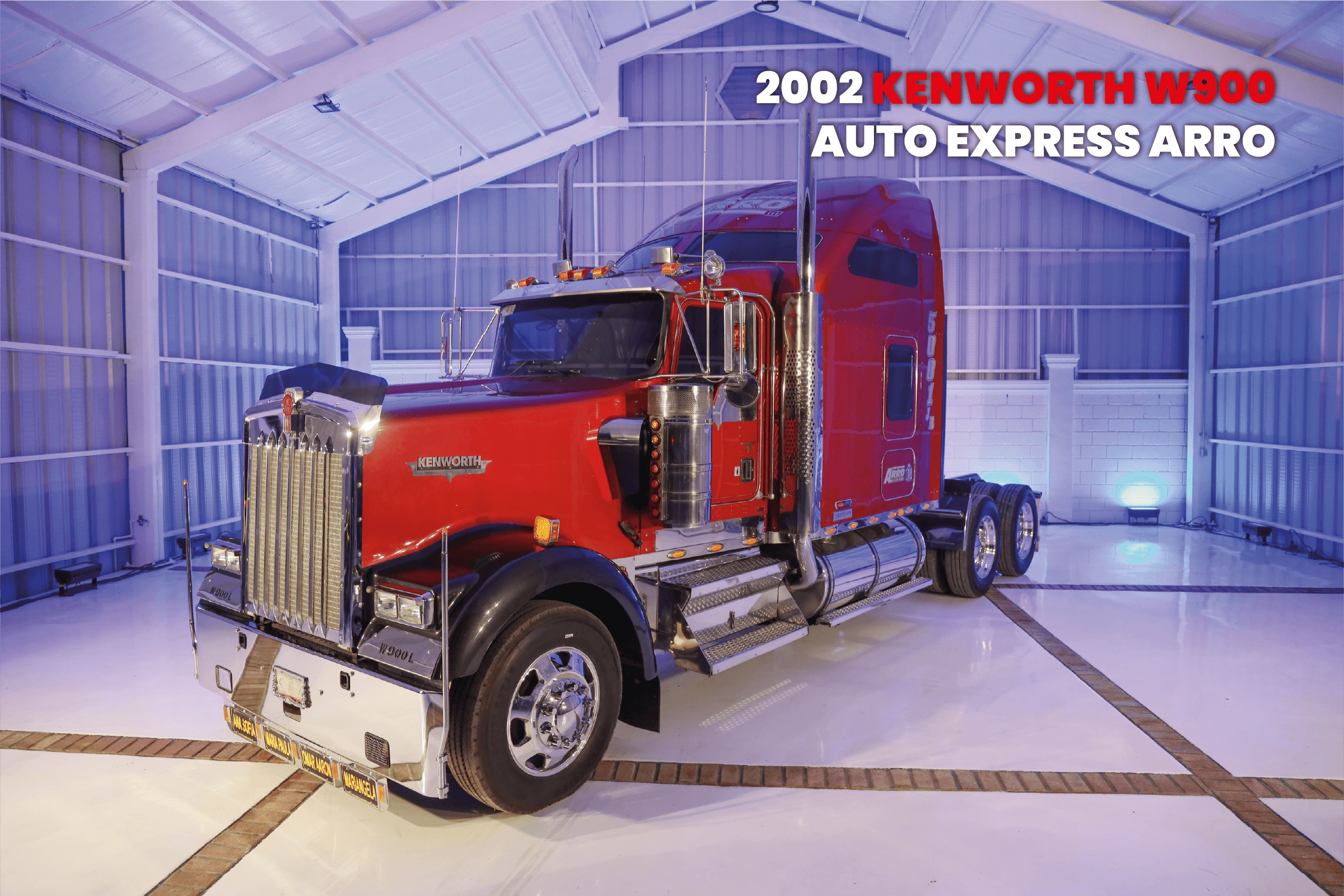 2002 KENWORTH W900 AUTO EXPRESS ARRO
